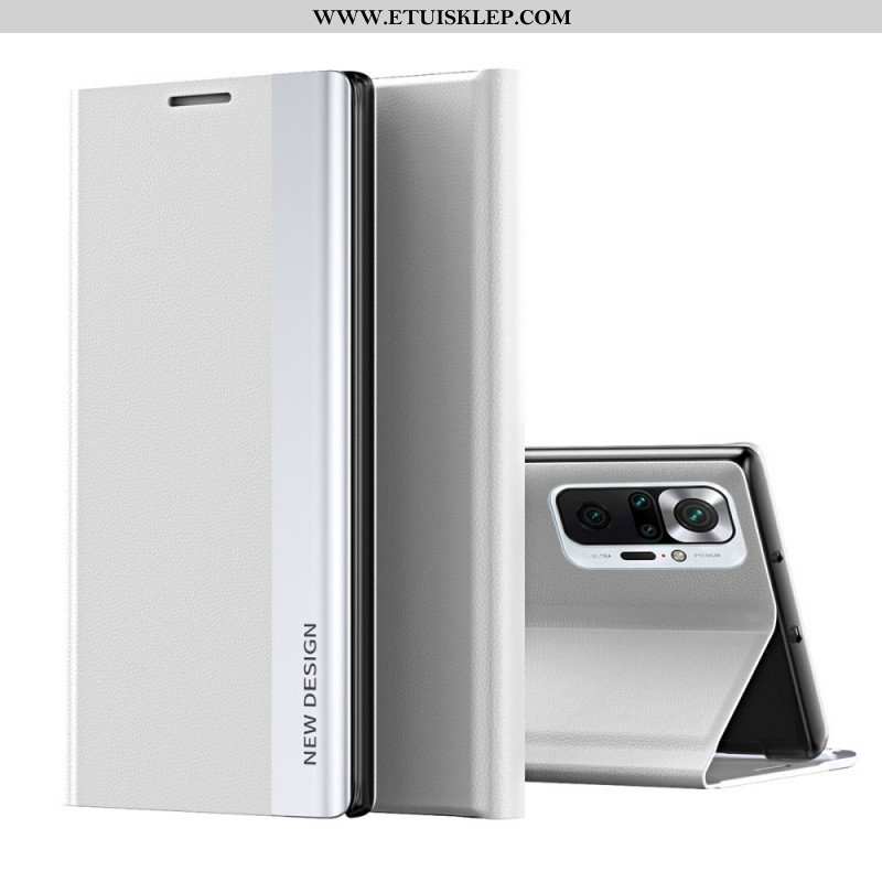 Etui Na Telefon do Xiaomi Redmi Note 10 Pro Etui Folio Nowy Design